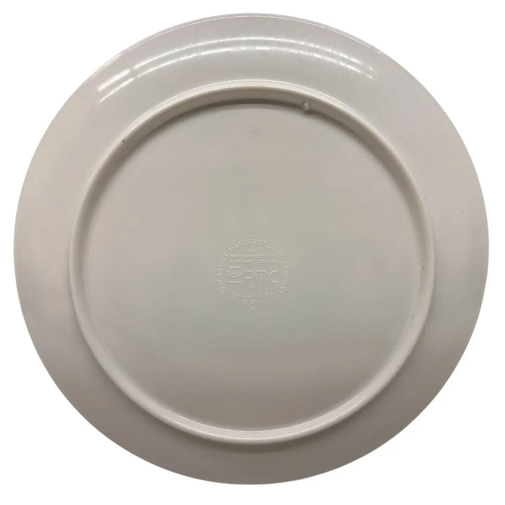 Vintage 1989 Set of 4‎ McDonalds Melamine Plates